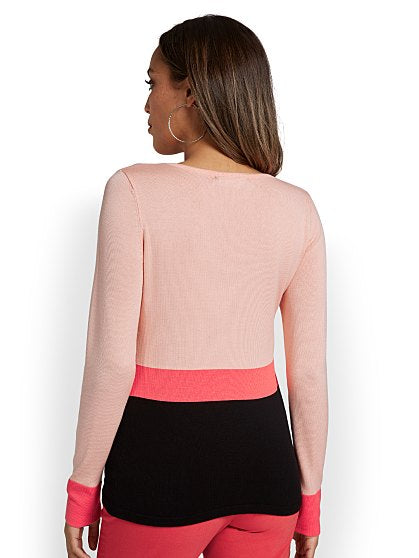 59.95 TRI COLRBLK PULLOVR