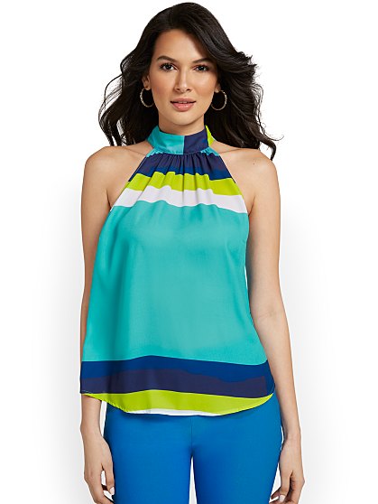 49.95 MULT STRIPE HALTER