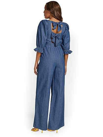 99.95 CHAMBRAY JUMPSUIT
