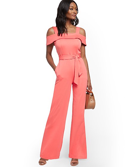 69.95 COLD SHLDR JUMPSUIT