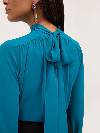 54.95 KI LS KEYHLE TIE BL