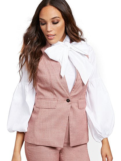 89.95 T NOTCH COLLAR VEST