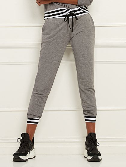 49.95 STRIPE RIB JOGGER