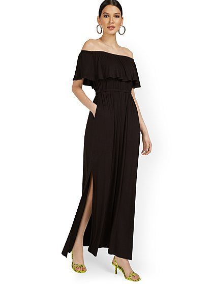 59.95 OFF SHDR KNIT MAXI