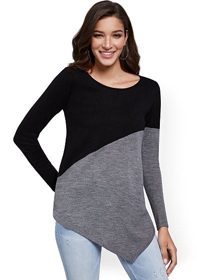 49.95 COLORBLOCK ASYM