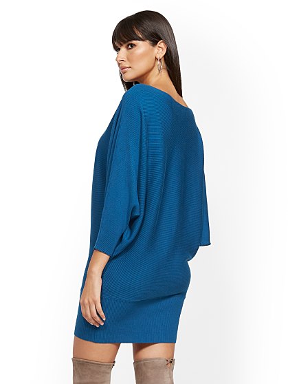 69.95 DOLMAN SWTER DRESS