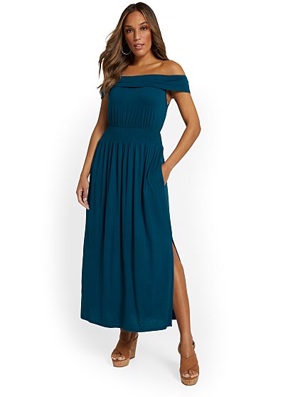 69.95 OFF SHOULDER MAXI
