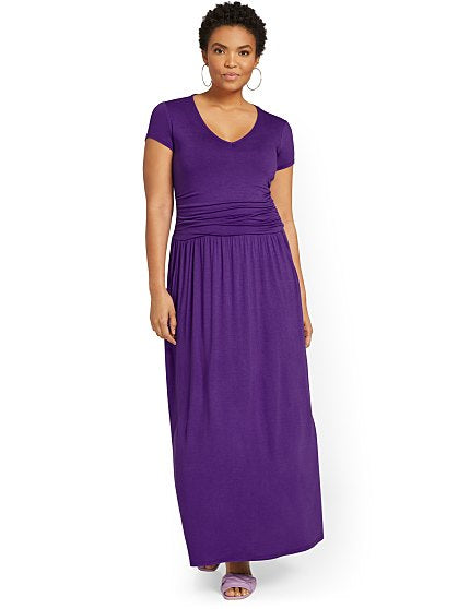 59.95 ROUCHED VNCK MAXI