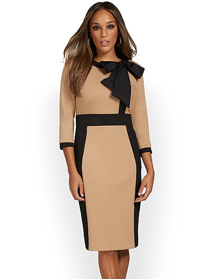 79.95 SHEATH DRESS W BOW