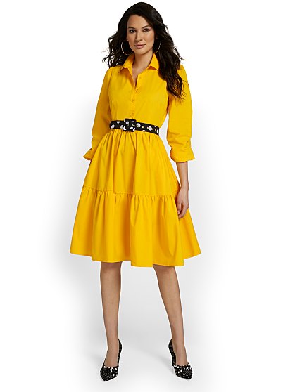 69.95 SJP SHIRTDRESS PRNT