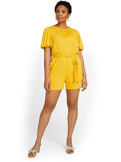 59.95 FLUTTER ROMPER