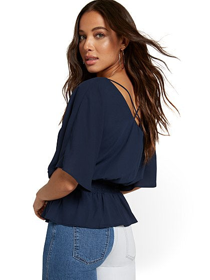 49.95 CRISS CROSS SMOCK