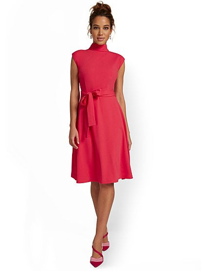 79.95 MOCK NECK FLARE