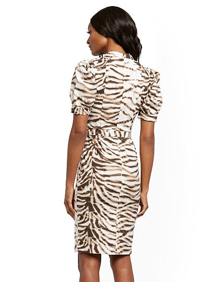 89.95 SAFARI SHIRT DRESS