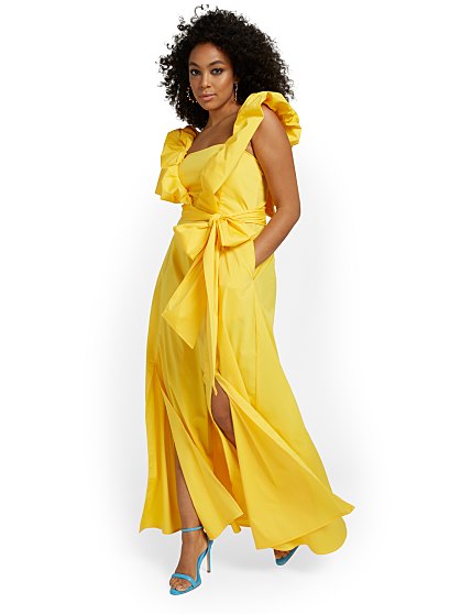99.95 RUFFLE SLV MAXI
