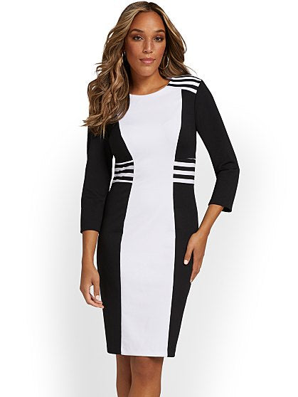 89.95 COLORBLOCK DRESS