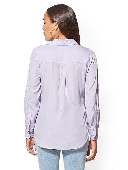39.95 KATE SHIRT SOLID