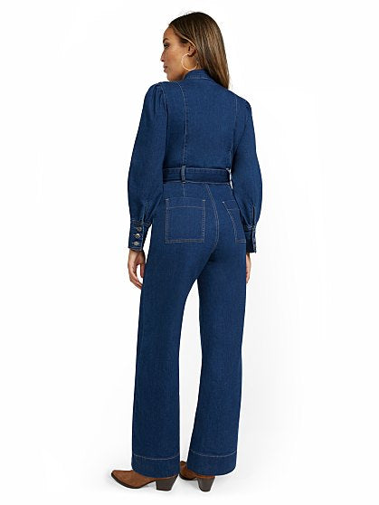 99.95 WIDE LEG DENIM JUMP