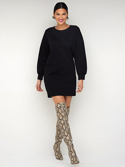 49.95 PROMO FLEECE DRESS