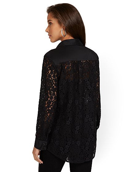 79.95 T CROCHET TUNIC