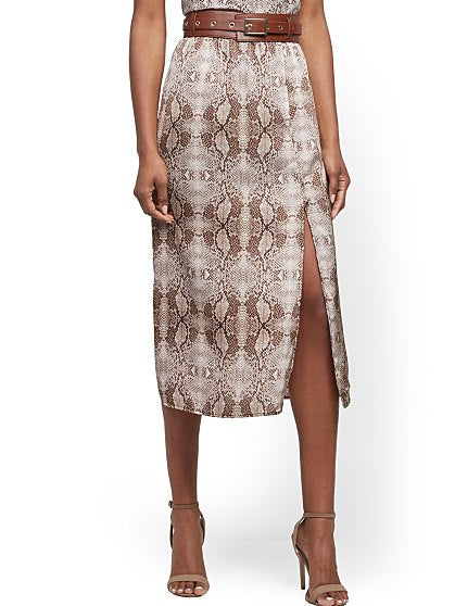 69.95 T SLIP SKIRT SNKE