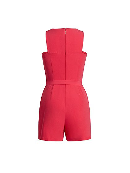 59.95 CROSS FRONT ROMPER
