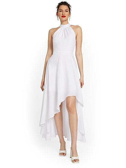 99.95 HALTER DRAMA MAXI