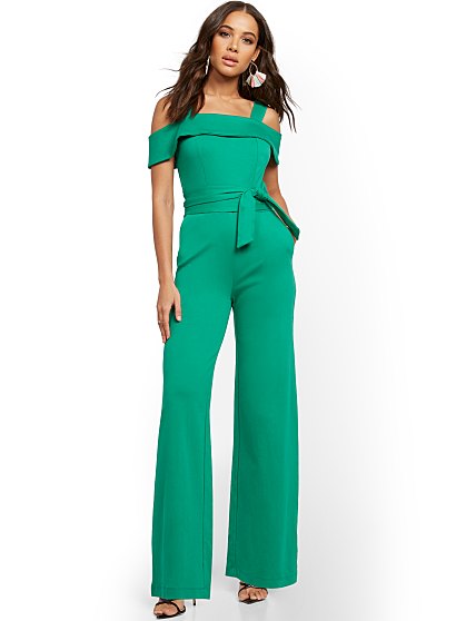 69.95 COLD SHLDR JUMPSUIT