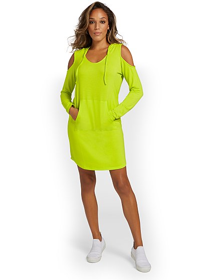 69.95 CLD SHLDR SS DRESS