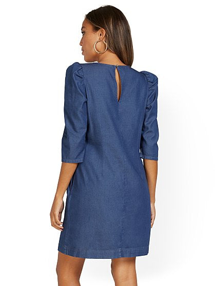 79.95 DENIM SHIFTDRESS