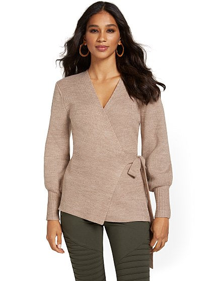 54.95 WRAP TIE FRONT PO