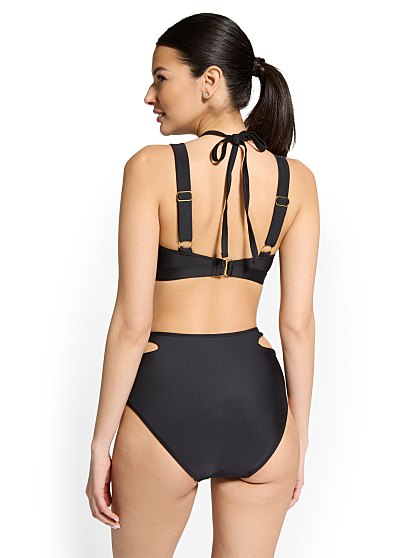 49.95 HIGH NECK CUTOUT BI