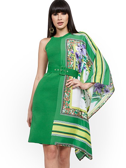 89.95 MIX MED SWTR DRESS