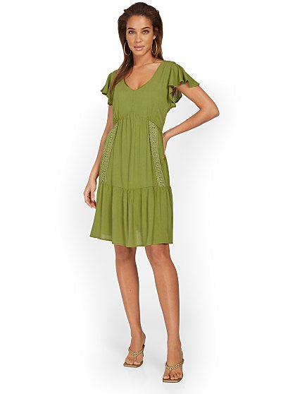 79.95 FLUTTER SLV LACE