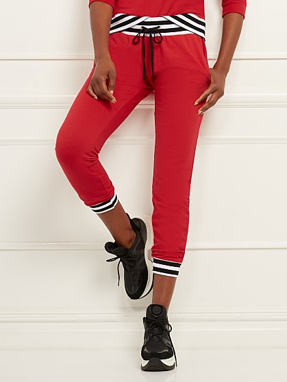49.95 STRIPE RIB JOGGER