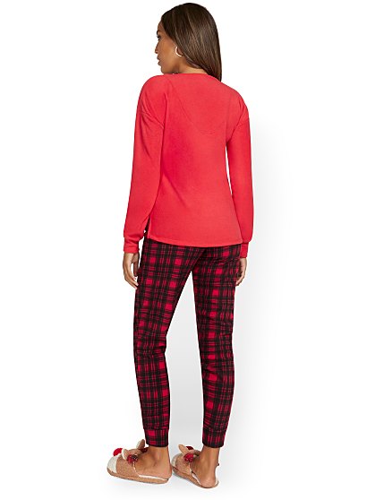44.95 PJ PLAID SET