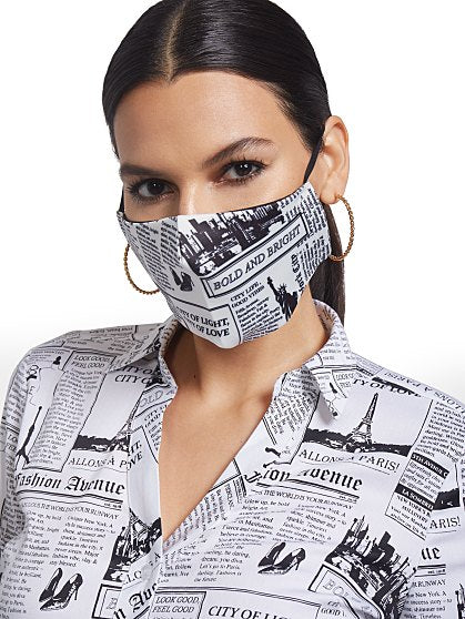 19.95 NEWSPAPER 2PC MASK