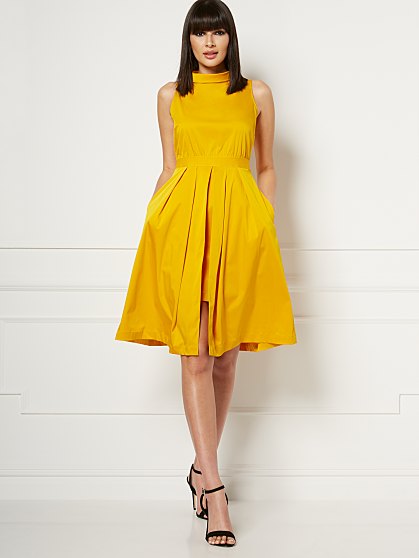 129.95 FREYA DRESS TAFETA