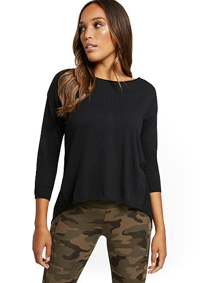 49.95 ZIP BACK PULLOVER