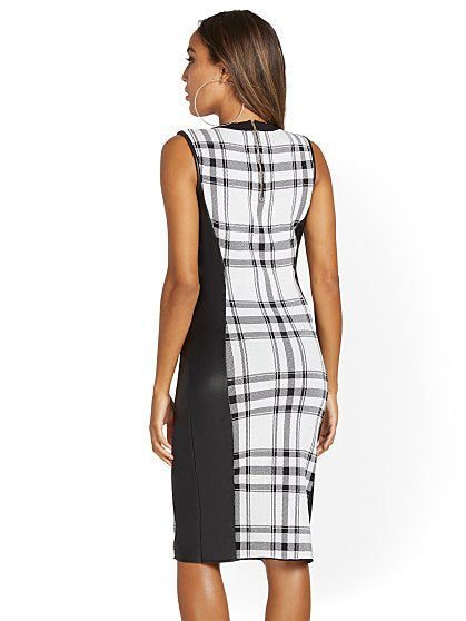 89.95 PU PLAID SWTR DRS