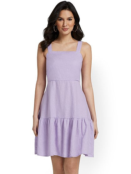 59.95 LINEN FLARE-SOLID