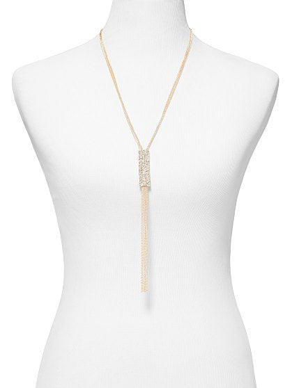 24.95 GLITZ/METL Y-NECK
