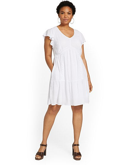 79.95 FLUTTER SLV LACE