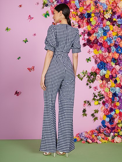 79.95 GINGHAM JUMPSUIT