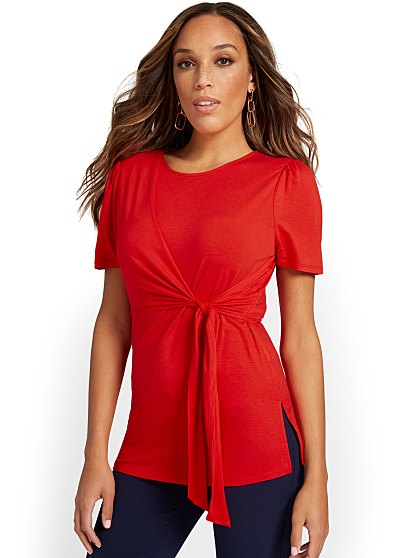 49.95 SS WRAP TIE WAIST B