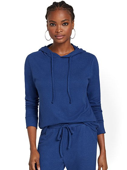 46.95 SNIT HOODIE PULLOVR