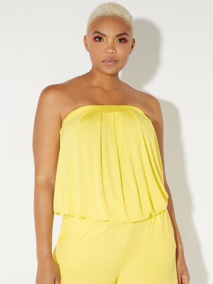 44.95 BANDED STRPLSS TOP