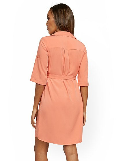69.95 4PKT SHIRTDRESS