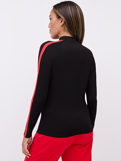 54.95 MOCKNECK TOP TIPPIN