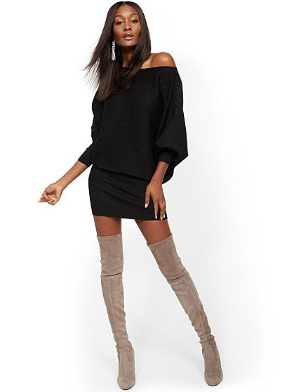 69.95 DOLMAN SWTER DRESS
